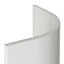 B&Q Gloss White High Gloss White Tall wall external Cabinet door (H)895mm (T)18mm