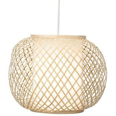 Rattan light store shade b&q