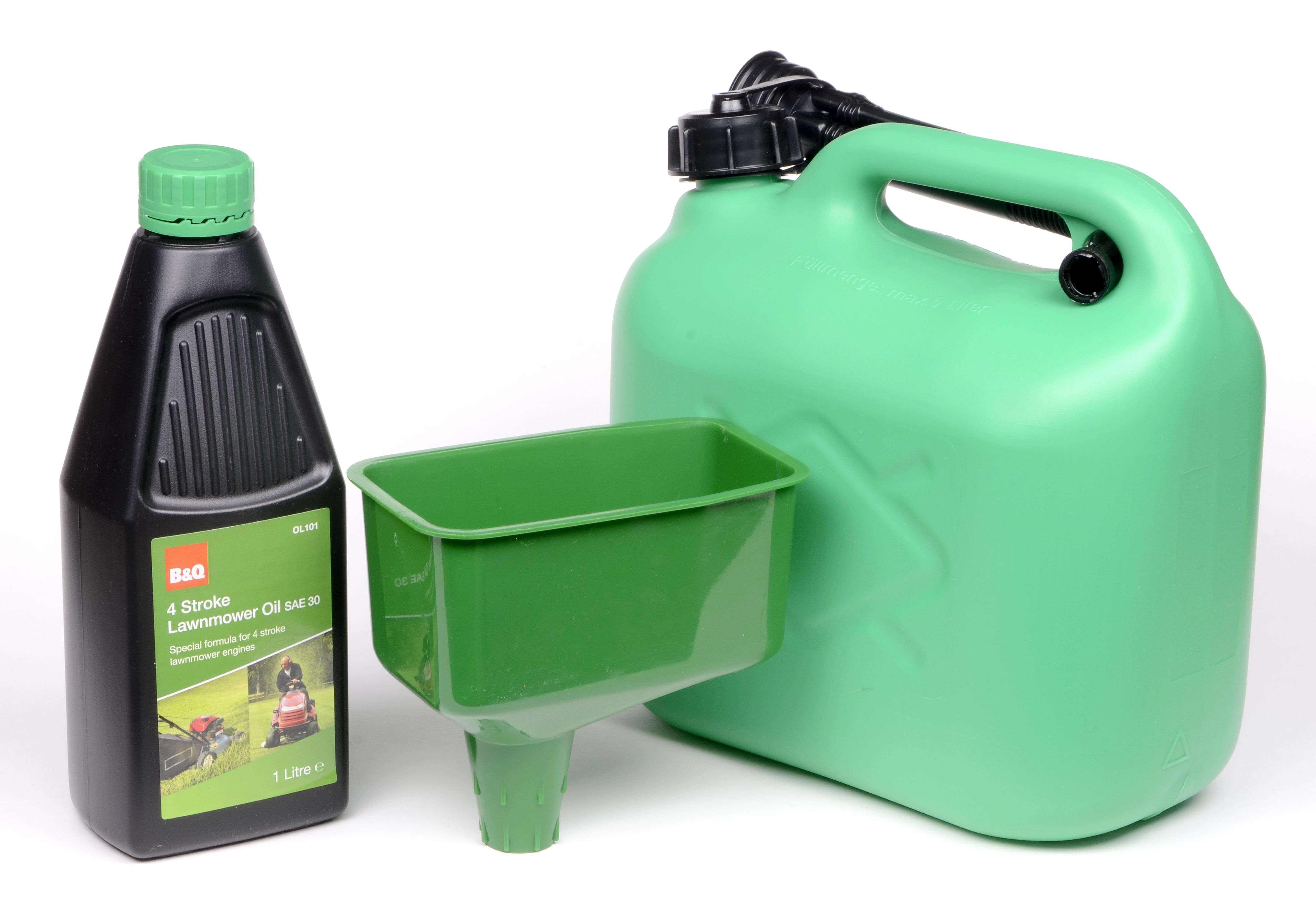 B&Q Lawnmower start up kit