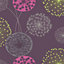 B&Q Lucienne Purple Floral Wallpaper