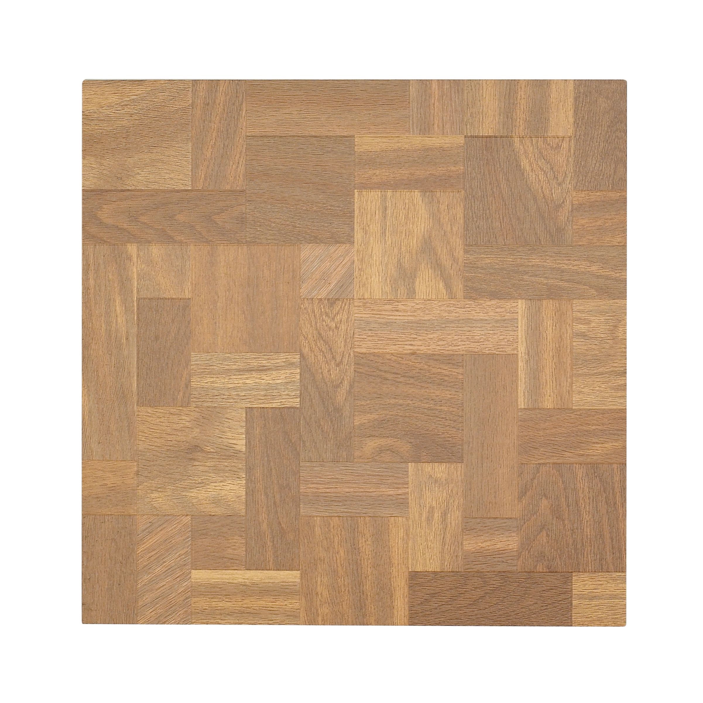 B&Q Natural Oak effect Self adhesive Vinyl tile, 0.98m² Pack DIY at B&Q