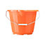 B&Q Orange Plastic 12L Bucket