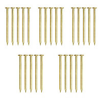 B&Q Picture pin (L)26.5mm (Dia)1.5mm, Pack of 25