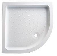 B&Q Quadrant Shower tray (L)900mm (W)900mm (H)95mm