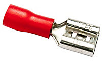 B&Q Red Crimp connector, Pack of 10