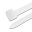 B&Q White Cable tie (L)100mm, Pack of 50
