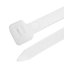 B&Q White Cable tie (L)200mm, Pack of 50