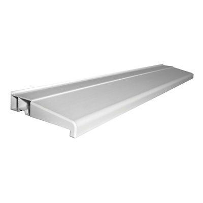 B&Q White External Door set, (H)30mm (W)150mm