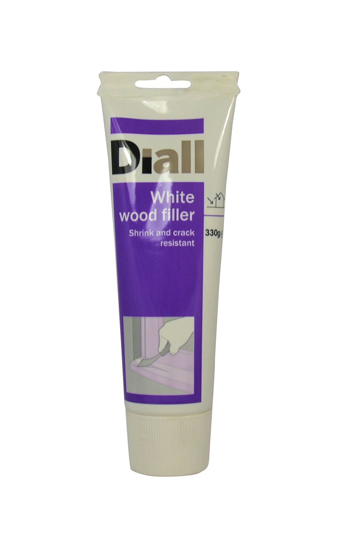 B&Q White Ready Mixed Wood Filler 330g | DIY At B&Q