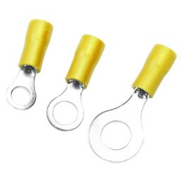 B&Q Yellow Crimp connector, Pack of 12