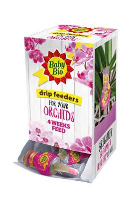 Baby Bio Orchid care Orchid Liquid Drip feeder 40ml, Pack of 4