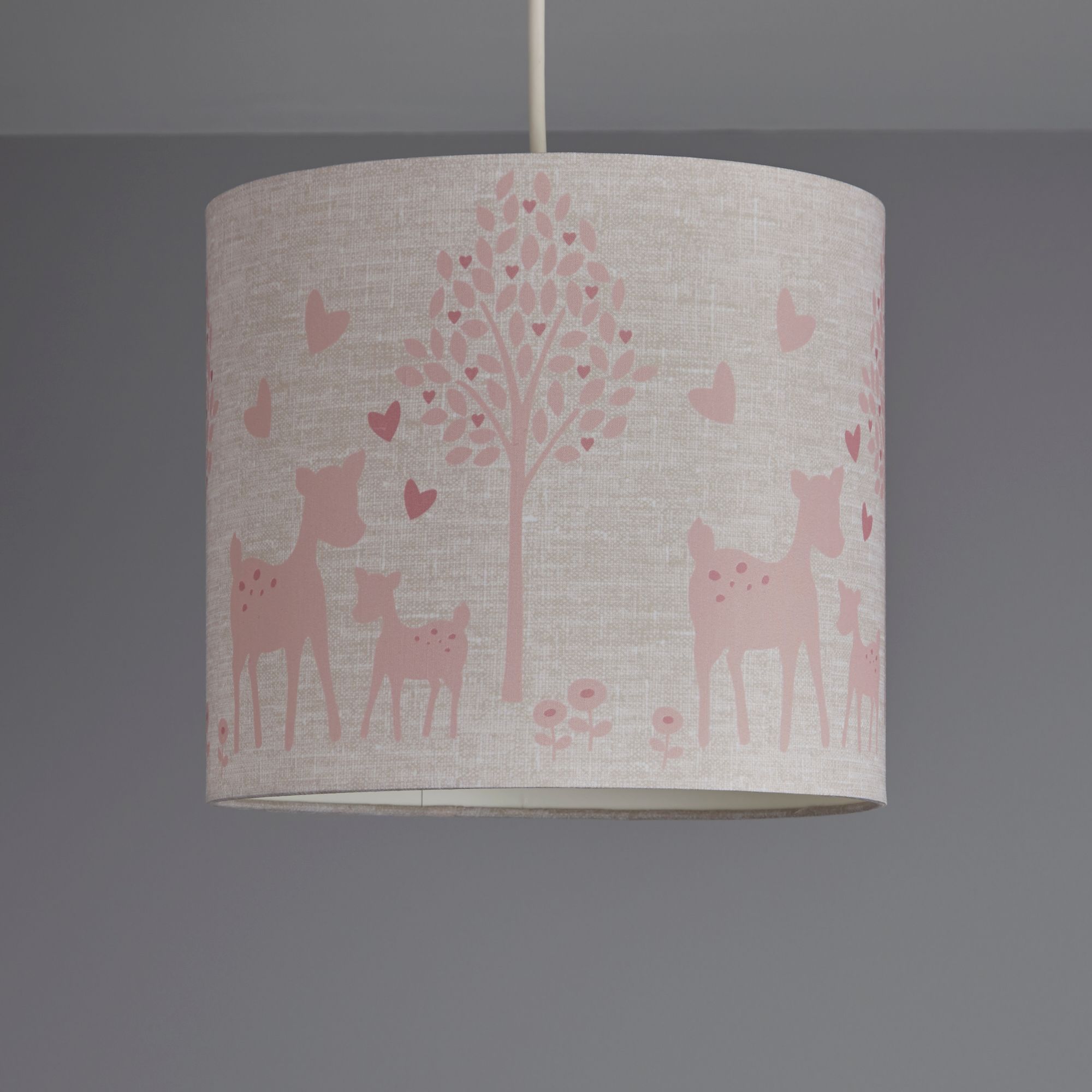 Light pink lamp store shade for nursery