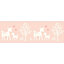 Baby Colours Little deer Pink Mica effect Border