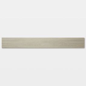 Baila Greige Natural Oak Wood effect Click fitting system Vinyl plank, Sample