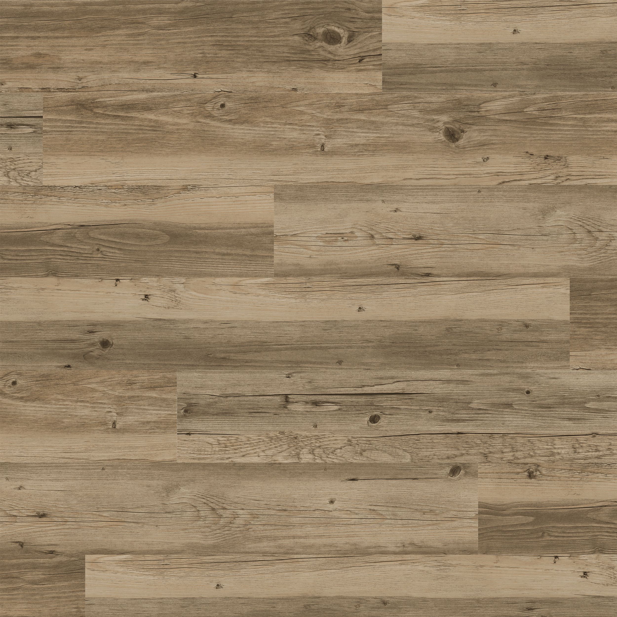 Baila Natural Dark Wood effect Planks Sample of 1 - 3