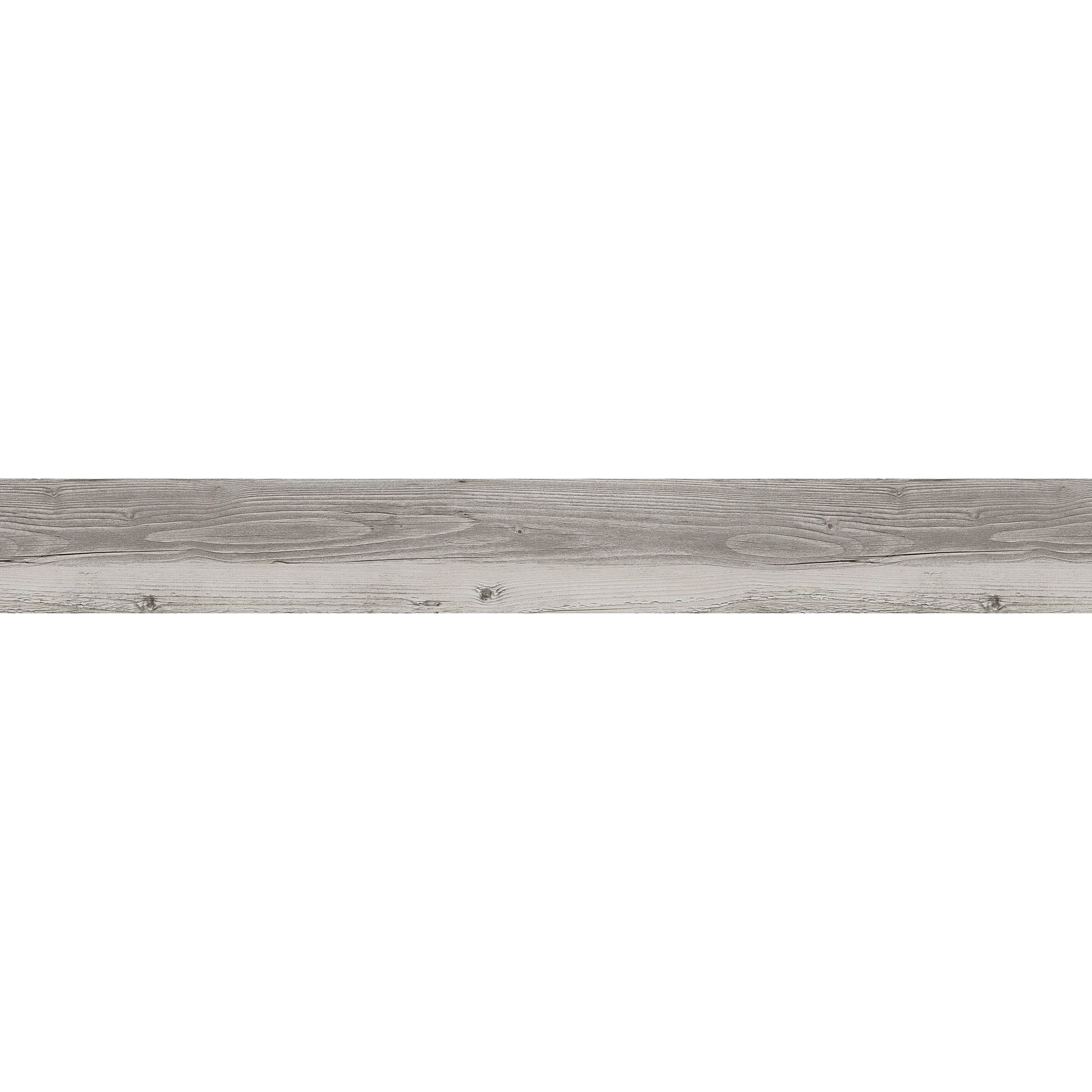 Baila Rustic Grey Natural Wood effect Textured Click vinyl Planks