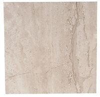 Bali Grey Matt Stone effect Porcelain Wall & floor Tile, Pack of 9, (L)333mm (W)333mm