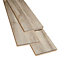 Ballapur Grey Oak effect Laminate Flooring Sample
