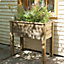 Bamburgh Wooden Rectangular Planter 100cmx50cm