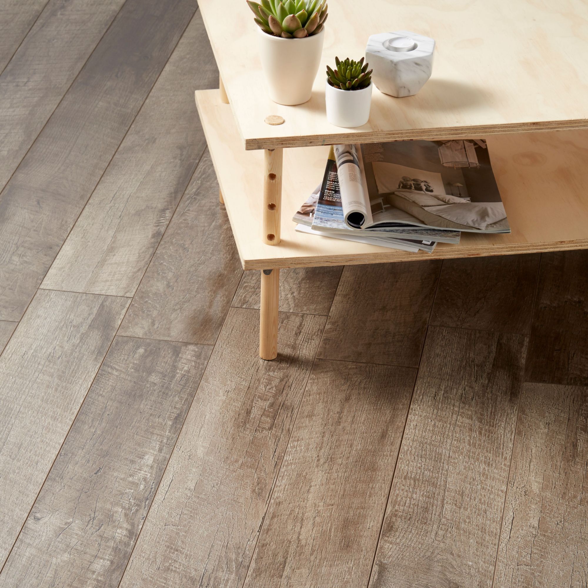 Bannerton Dark Gloss Mahogany effect High-density ...