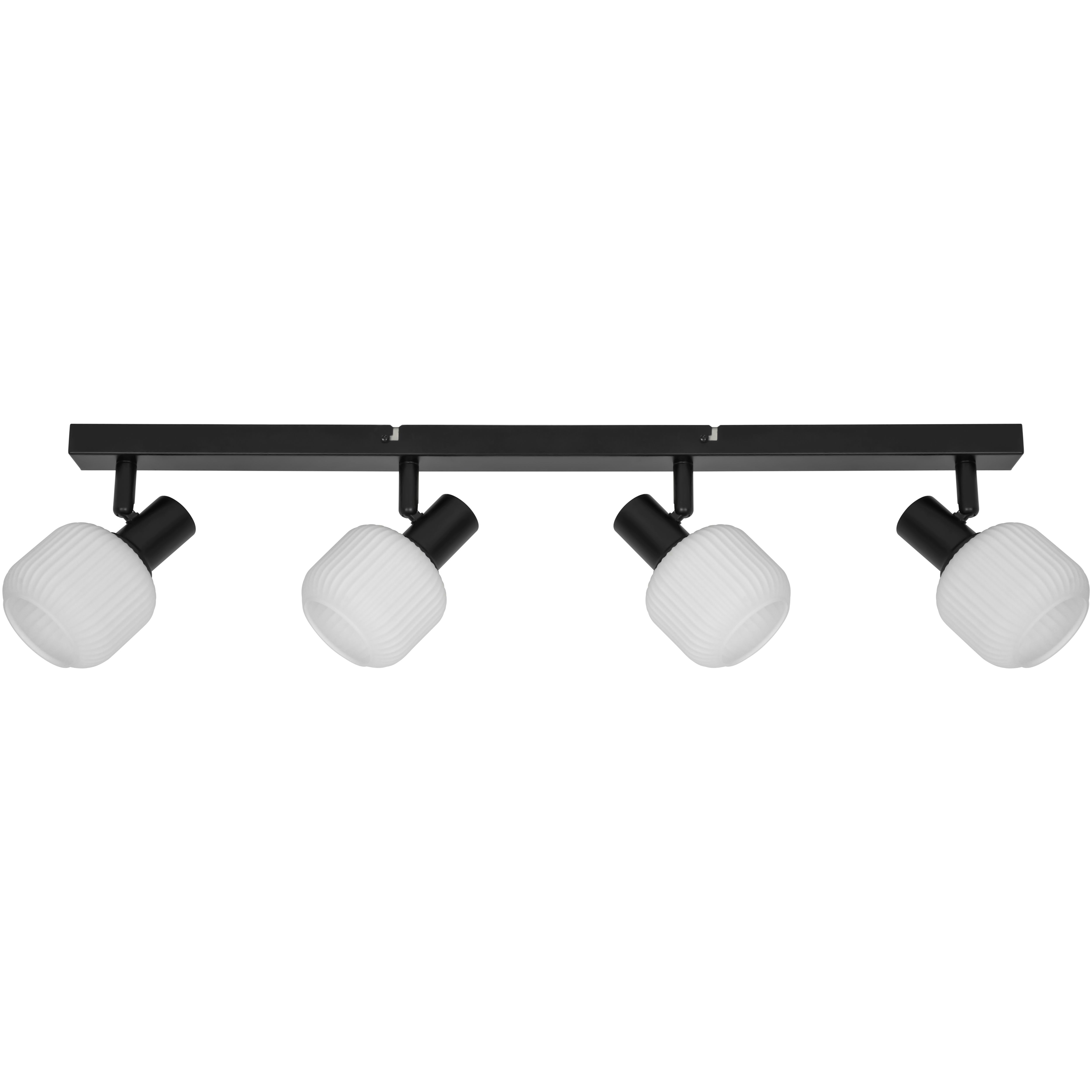 Bar Matt Black 4 Light Spotlight