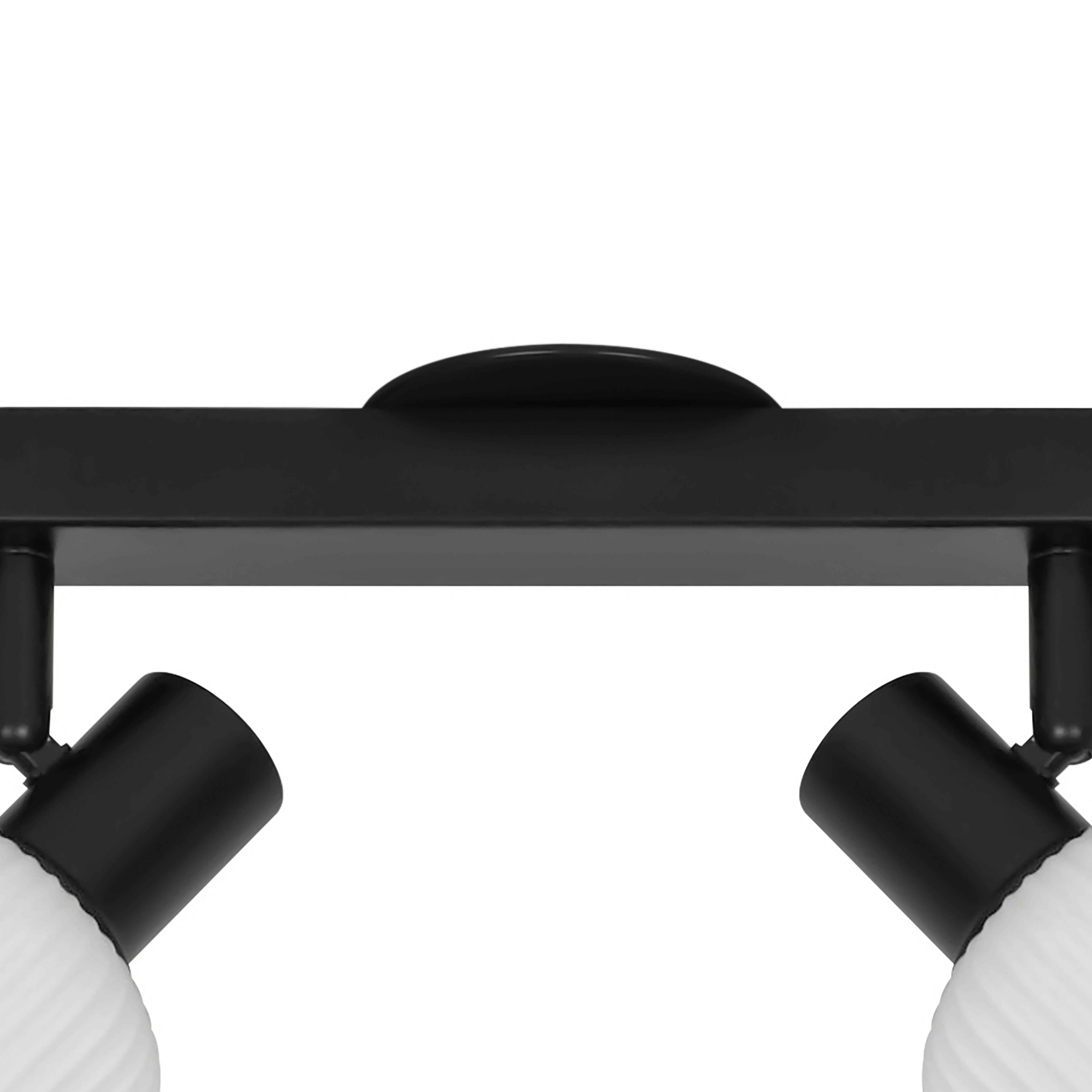 Bar Matt Black 4 Light Spotlight