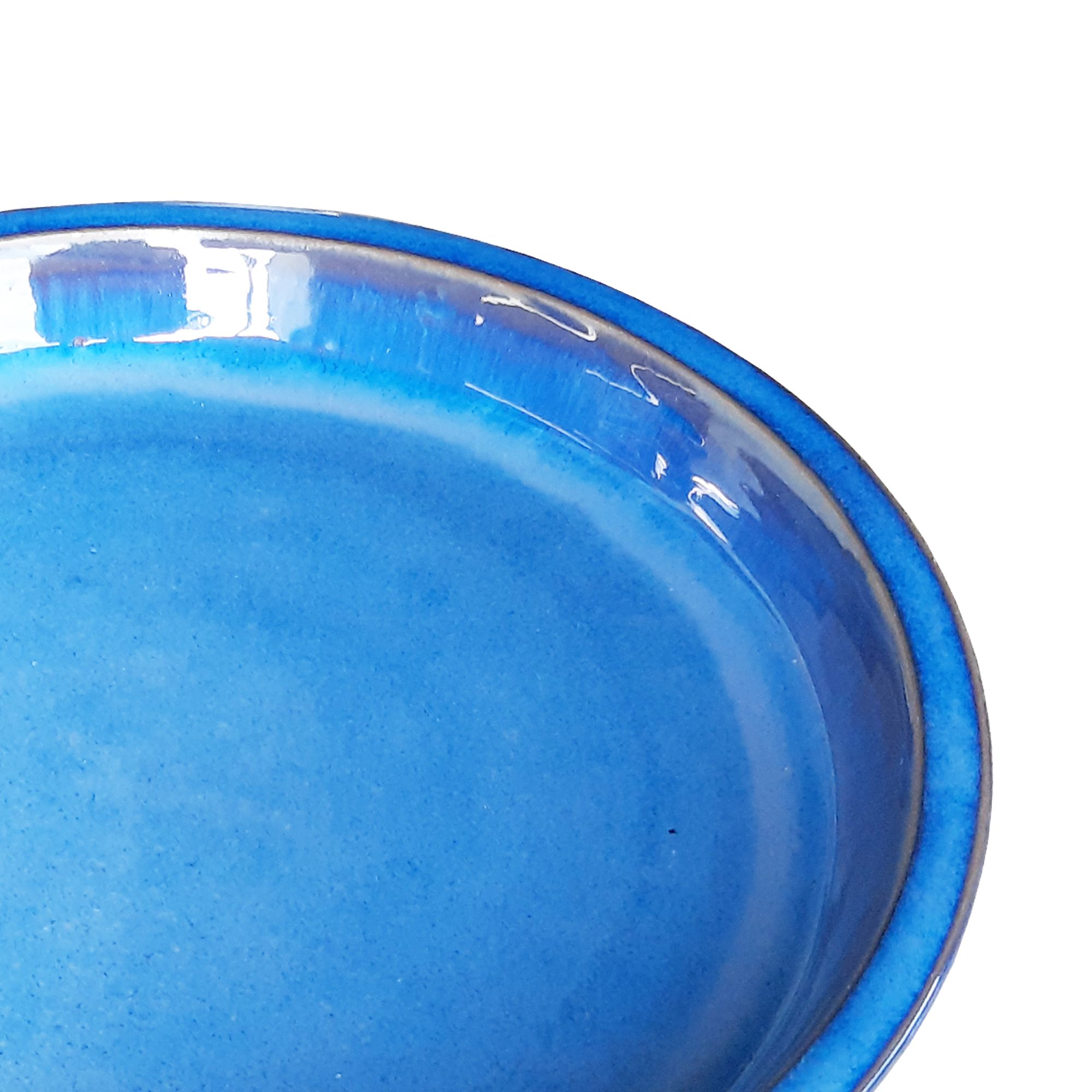 Barcău Blue Pot saucer (Dia)24cm