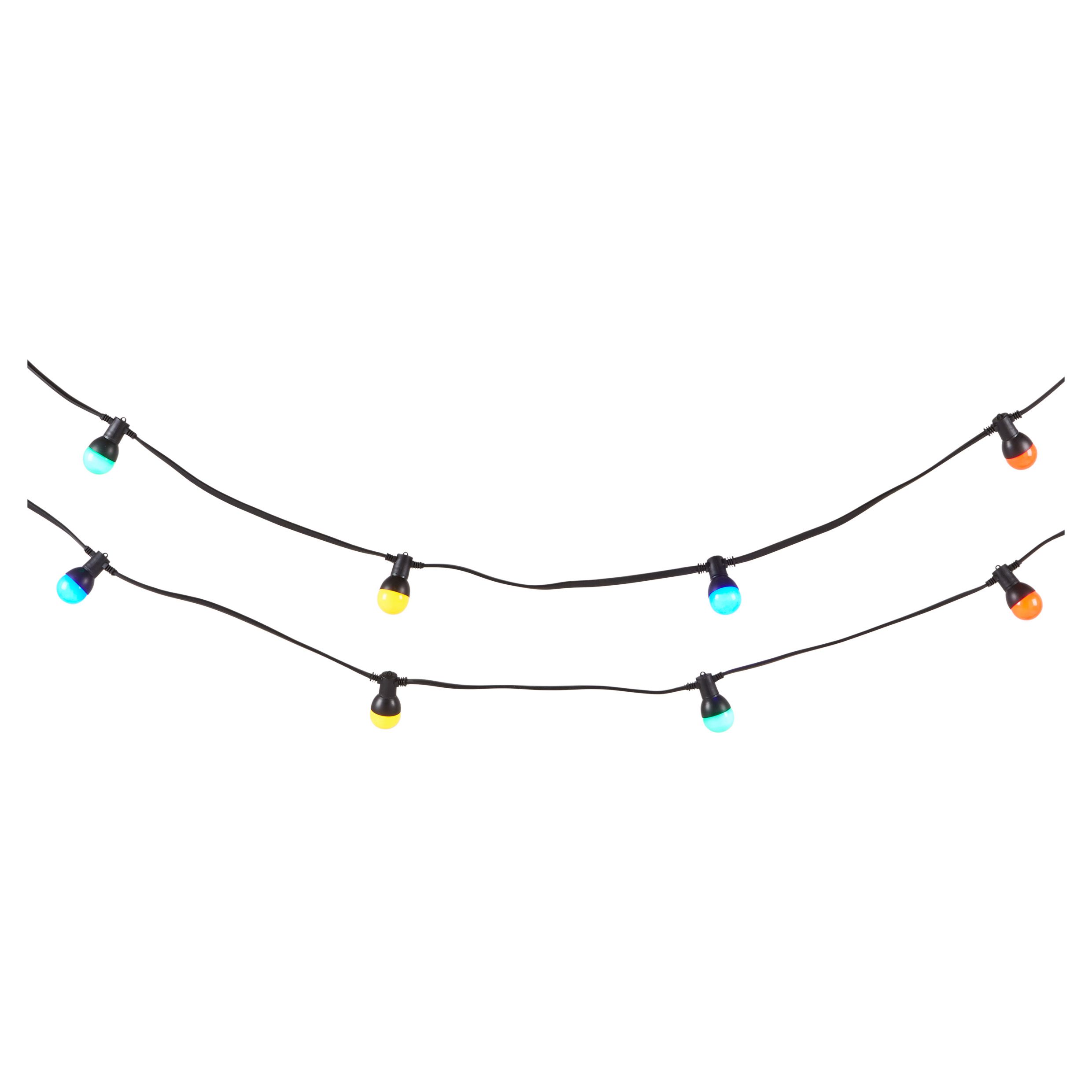 barnaby Mains-powered Multicolour 10 LED Outdoor String lights - 3