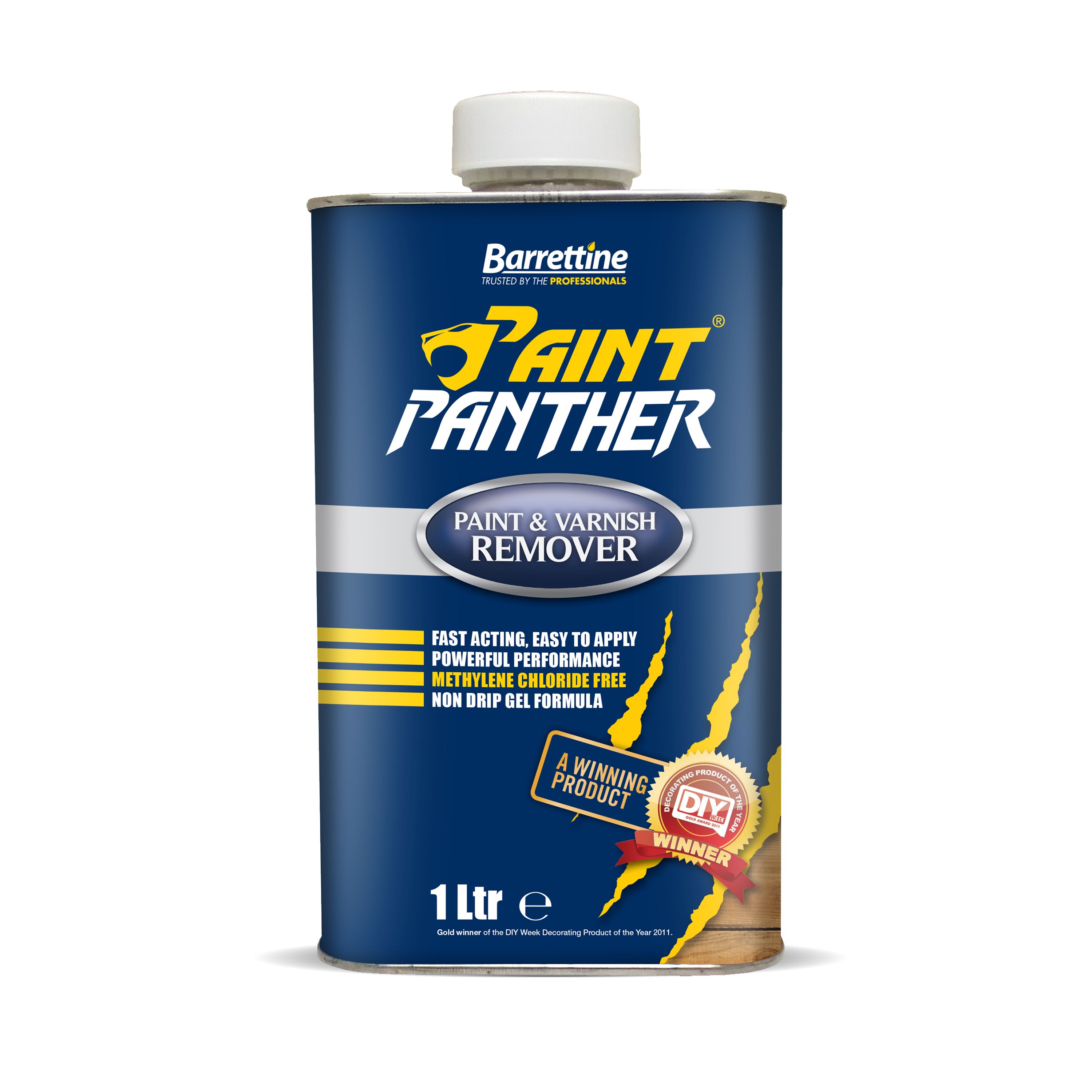 Barrettine Paint Panther Paint, varnish & lacquer remover, 1L DIY at B&Q
