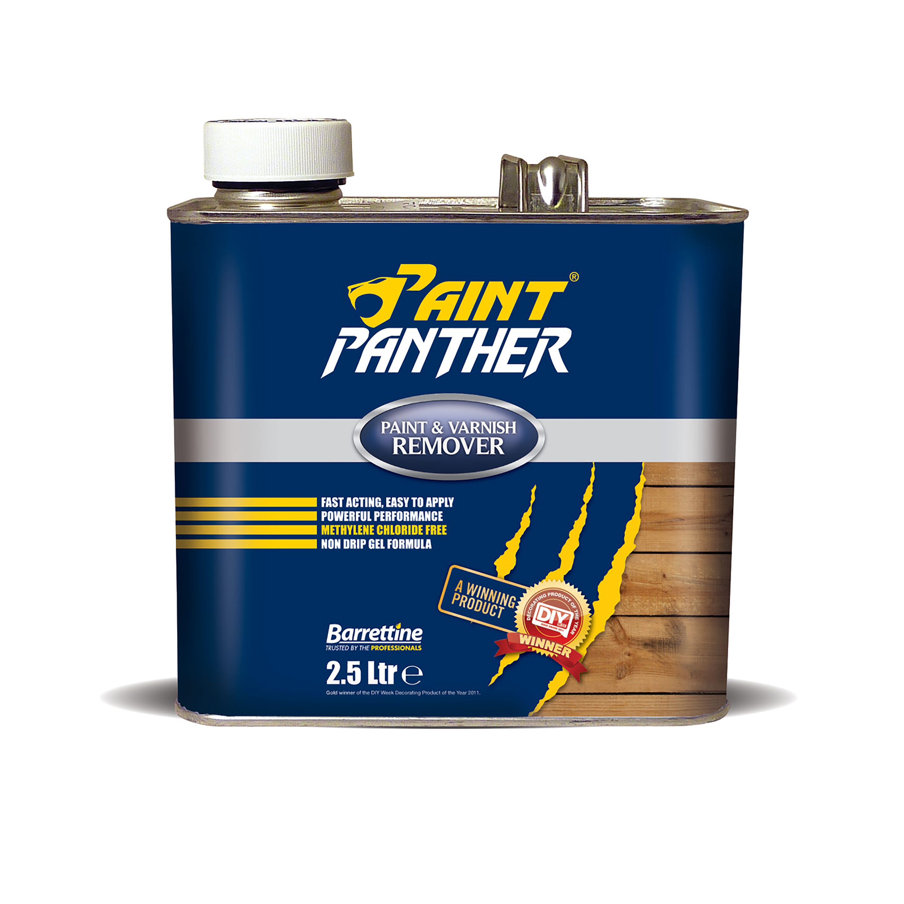 Barrettine Paint Panther Paint, varnish & lacquer remover, 2.5L DIY at B&Q