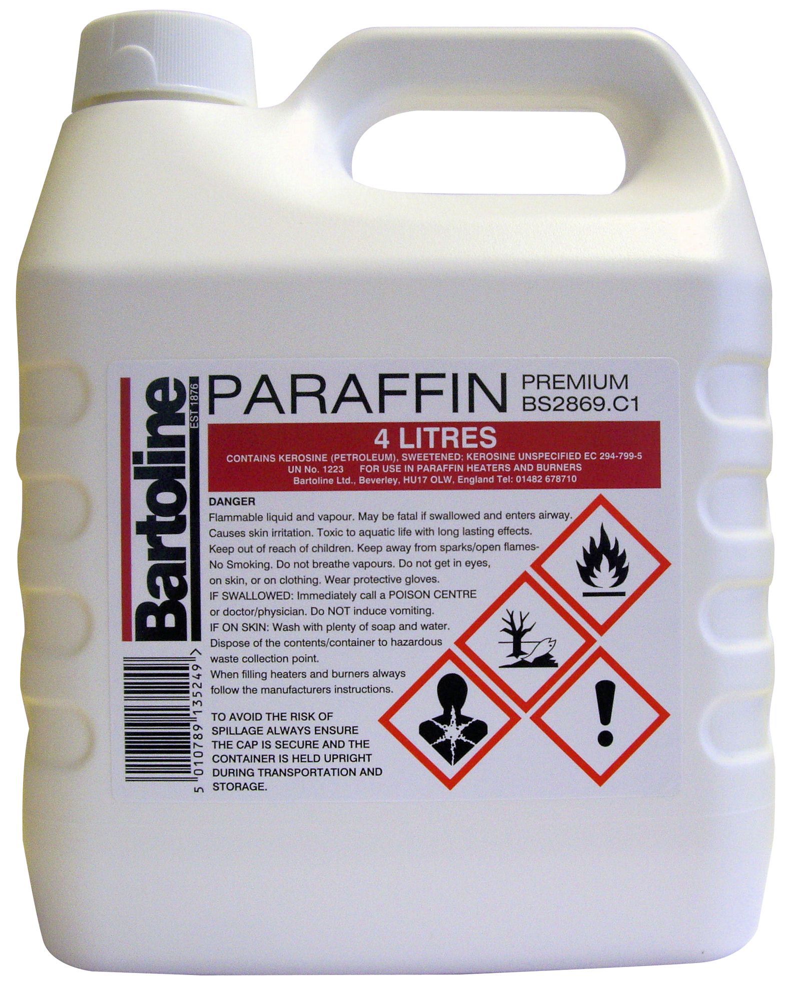 Bartoline Paraffin, 4L