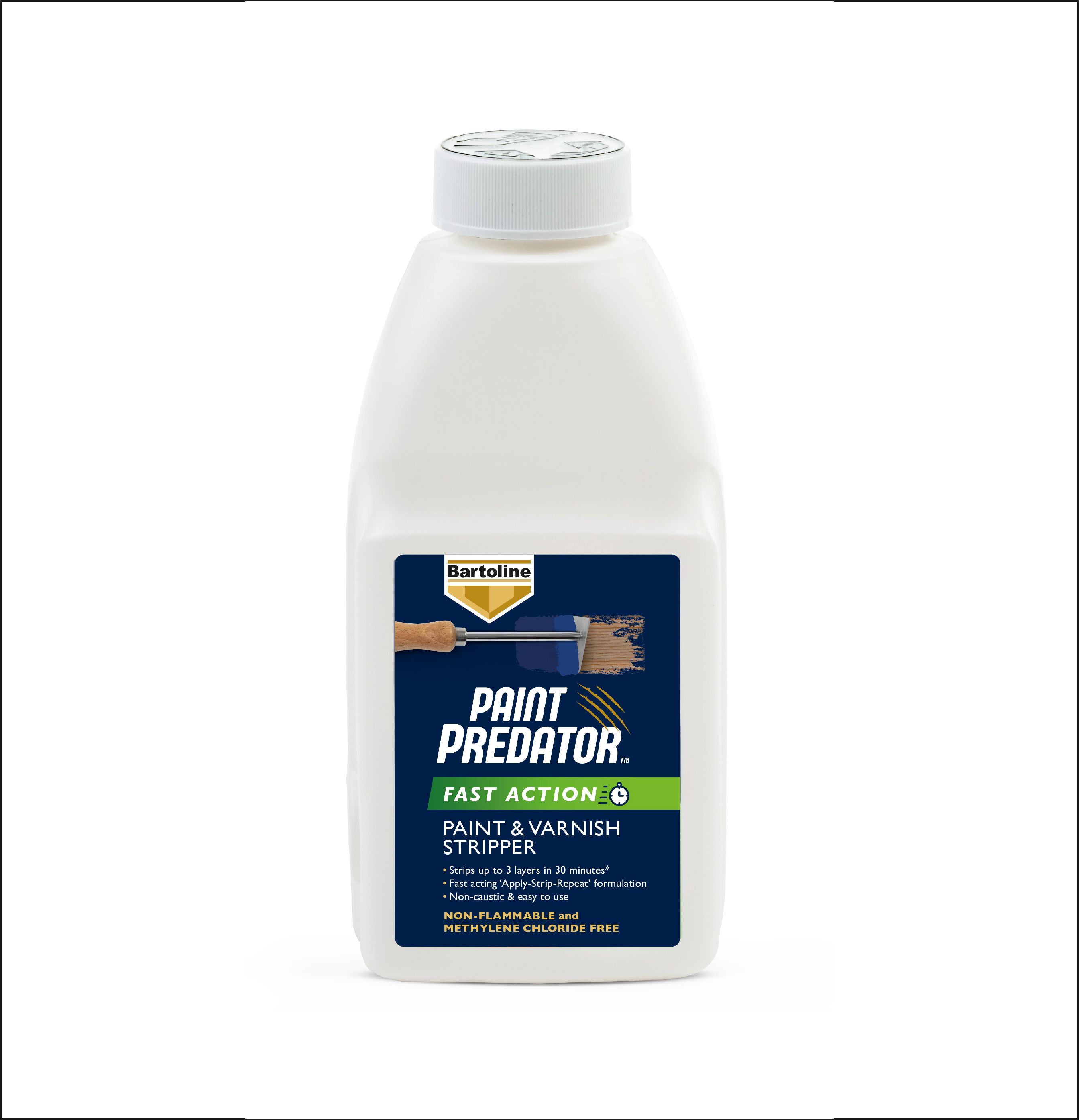 Bartoline Water-based Paint & varnish remover, 0.5L