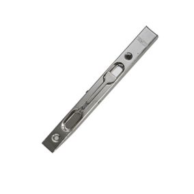 Basta Polished Satin Chrome effect Powder-coated Steel Flush Hinge Door bolt LC260CP-SP (L)160mm (W)20mm