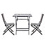 Batang Metal 2 seater Table & chair set