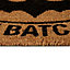 Batman Black & natural Welcome to the batcave Door mat, 40cm x 60cm
