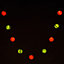Battery operated 16 Soft glow LED String lights