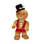 Battery-powered Dancing & Singing Multicolour Gingerbread Man