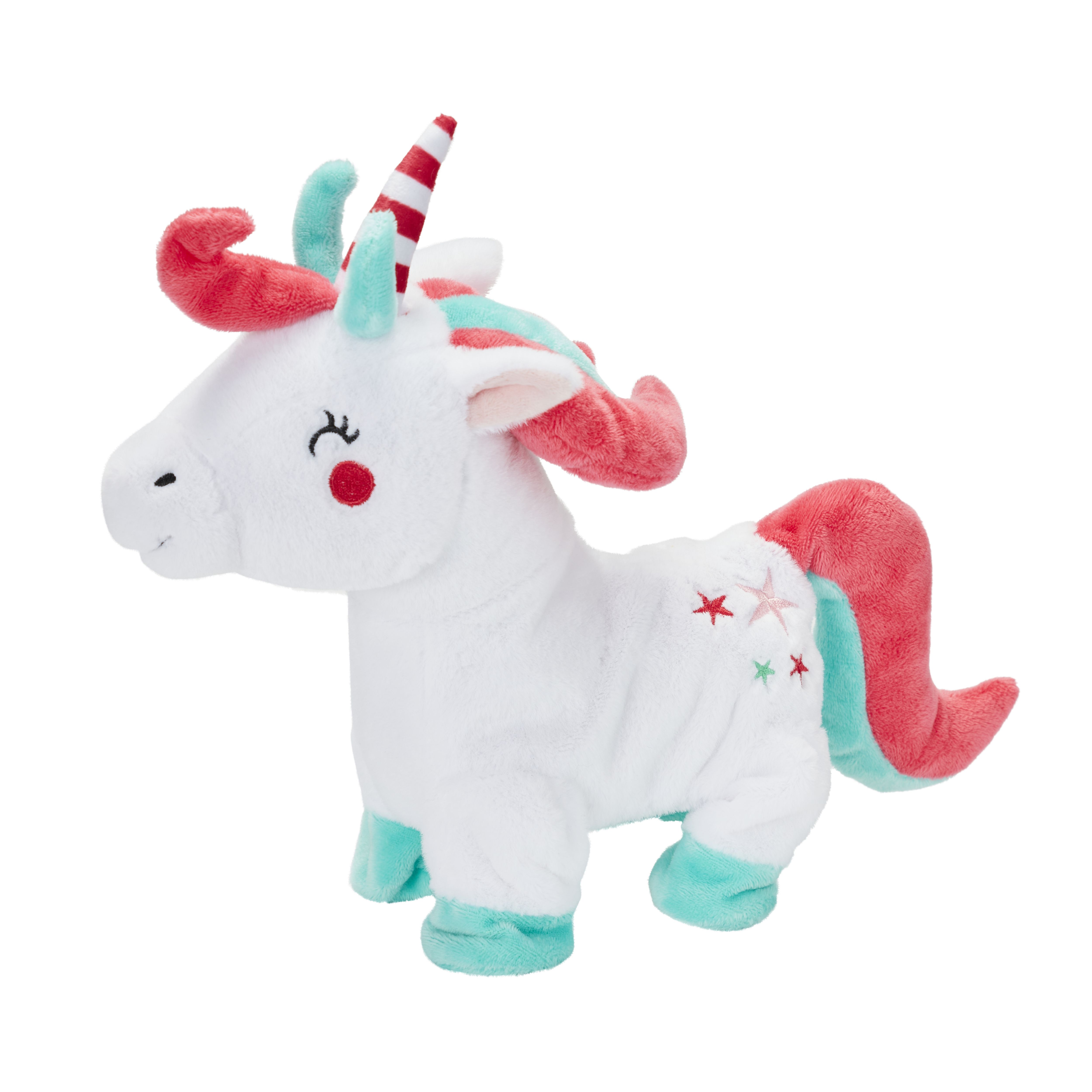 Battery-powered Walking Musical Christmas Unicorn character