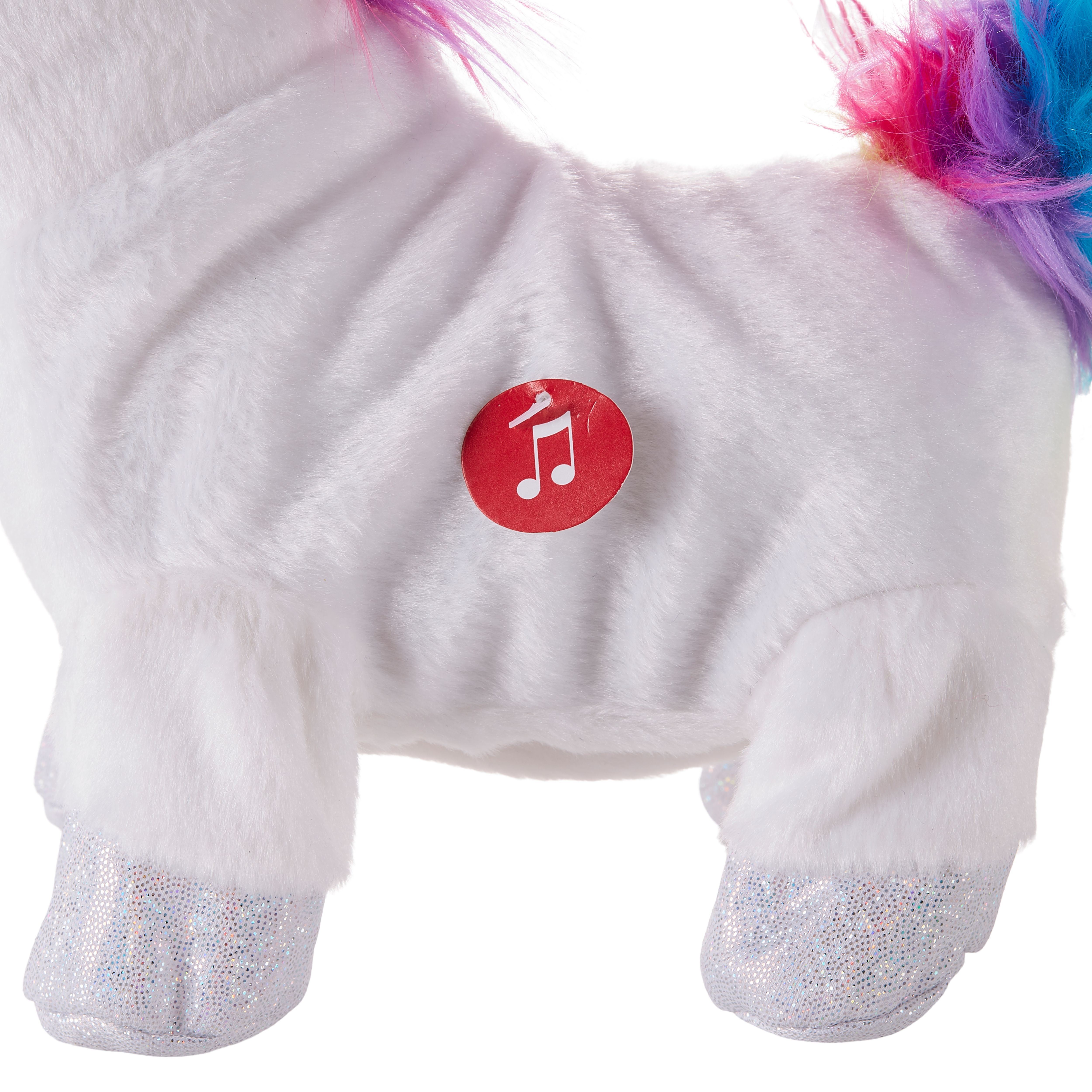 Battery-powered Walking Musical Christmas Unicorn character