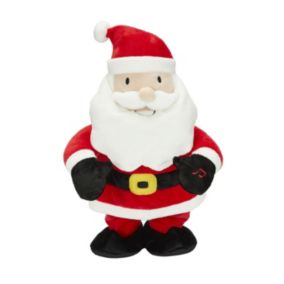 Battery-powered Walking & singing Santa character