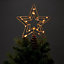 Battery-powered Wire star Tree topper