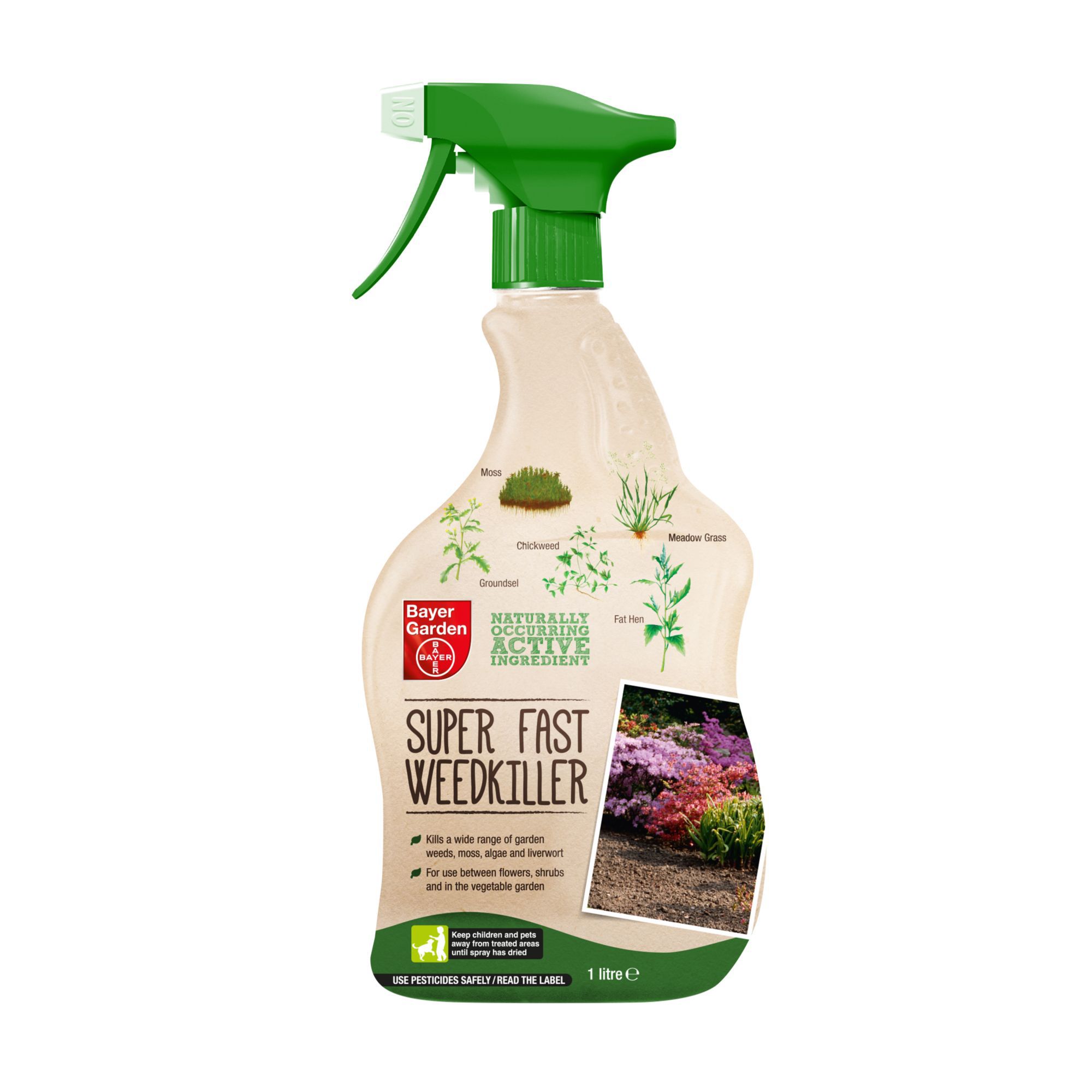 Bayer Garden Superfast Weed killer 1L DIY at B&Q