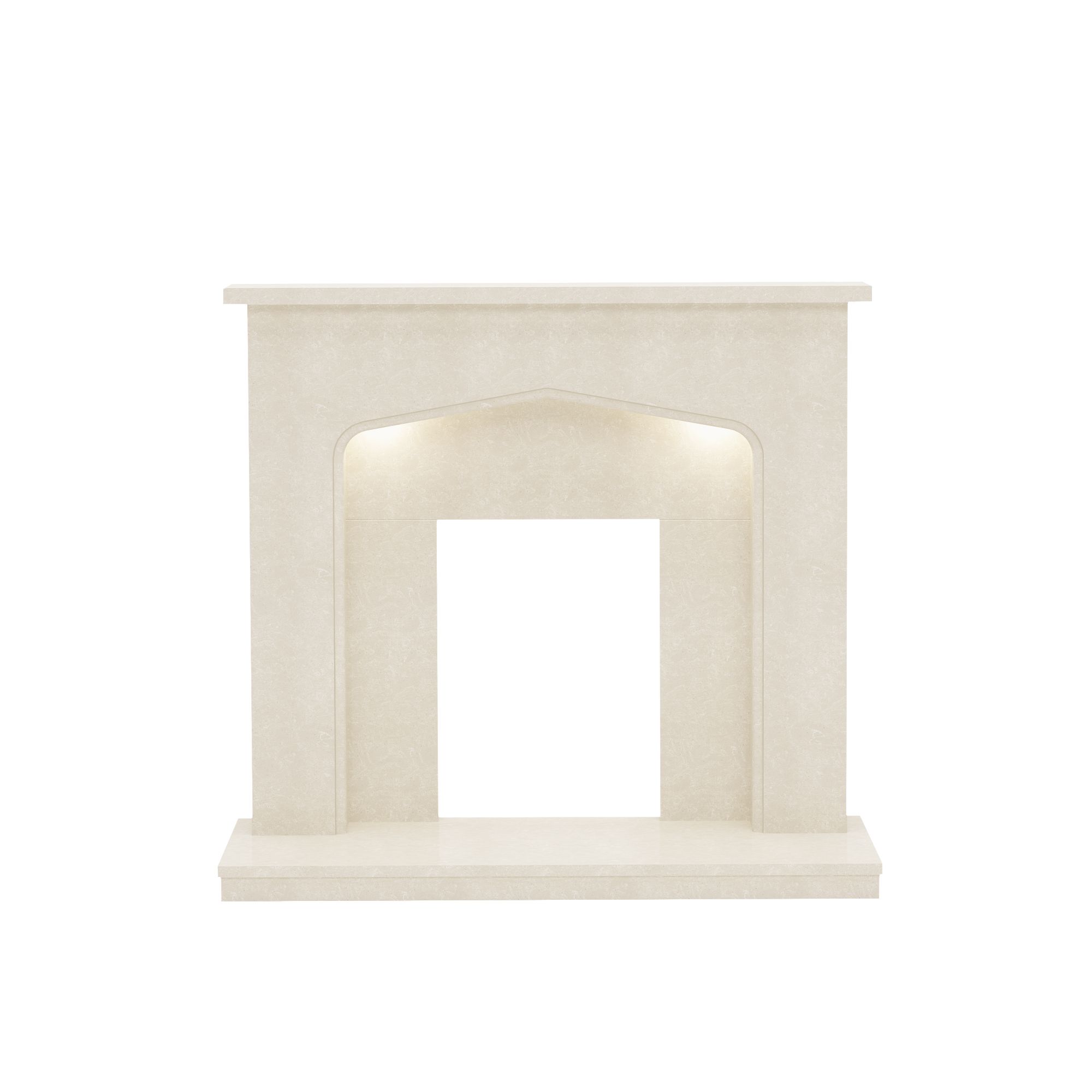 Be Modern Adriana Manila Fire surround set with Lights included