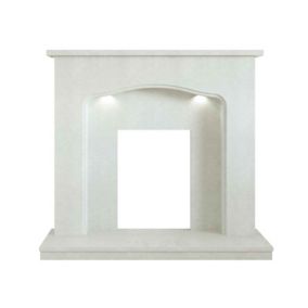 Be Modern Annabelle Manila Fire surround set with Lights included