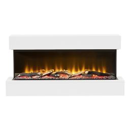 Be Modern Ashgrove Contemporary 2kW White Electric Fire