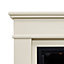 Be Modern Avalon Ivory effect Freestanding Electric Fire suite