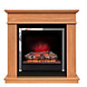 Be Modern Avalon Oak effect Fire suite