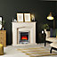 Be Modern Beauport Cashmere Freestanding Electric Fire suite
