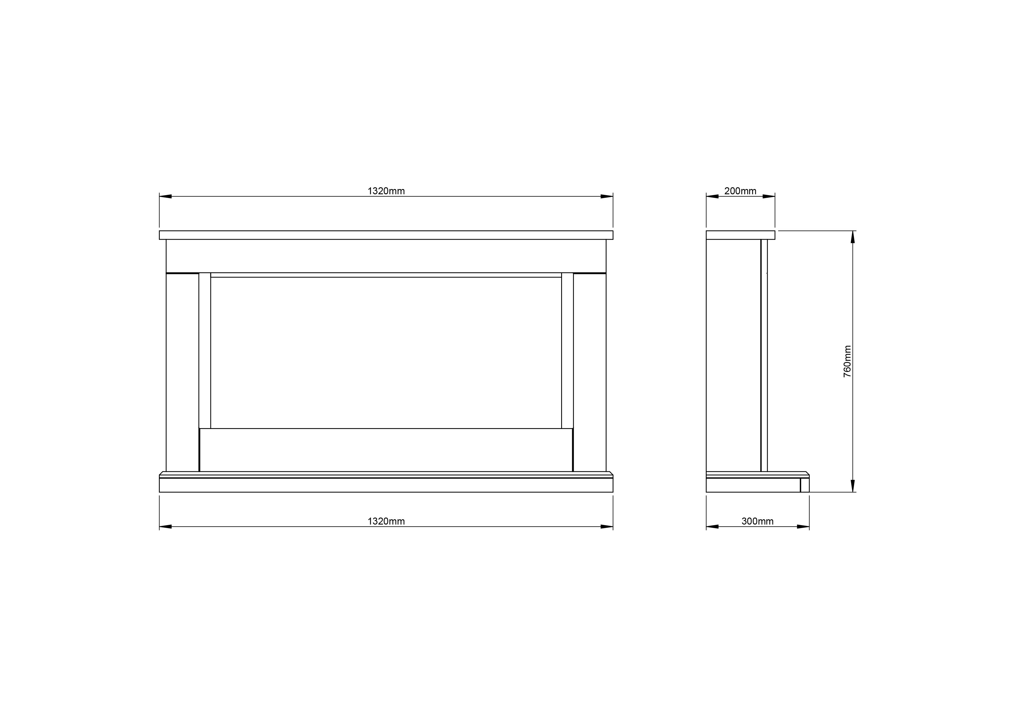 Be Modern Camaro Pearlescent Cashmere Freestanding Electric fire suite
