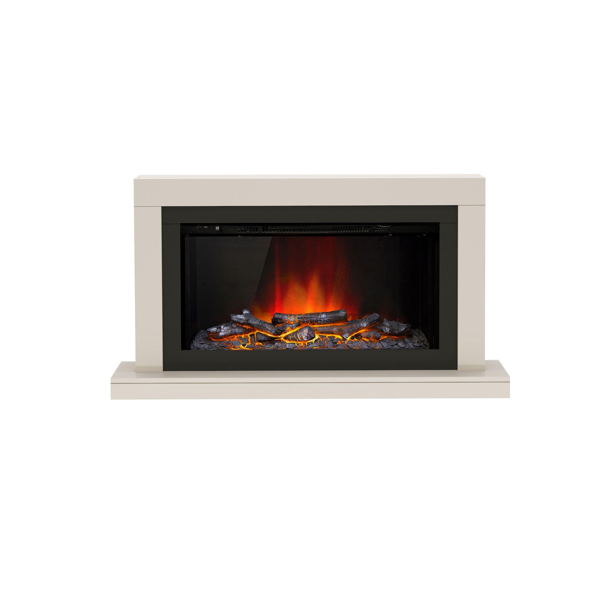Be Modern Camaro Petite Cashmere Electric Fire suite | DIY at Bu0026Q